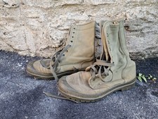 Pair of French Army Bush Shoes Padeugas Size 41