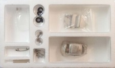 1962 BMW Isetta 250 Export non peint 1/43 métal blanc/étain kit