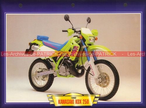 Kawasaki kdx 250 - 250, 1992