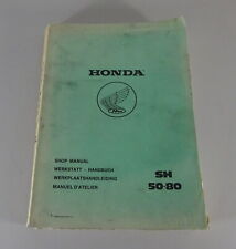 1984 Honda Scoopy SH 50 / SH 80 Workshop Manual