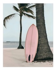 Art mural de planche de surf