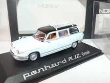 PANHARD PL17 BREAK Bleu Clair et Toit Noir NOREV 1:43