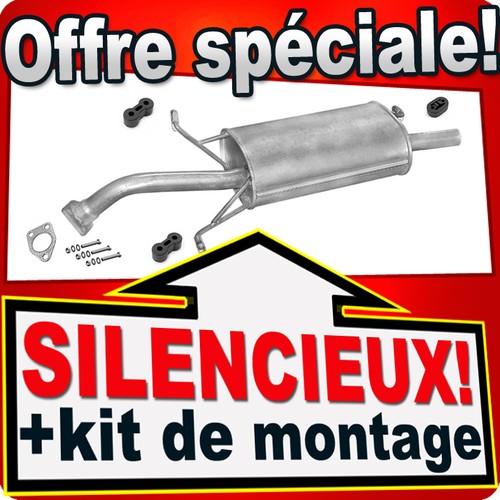 Silencieux arriere pour - silencieux,