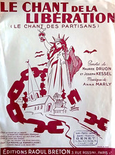 Le CHANT des PARTISANS  -
