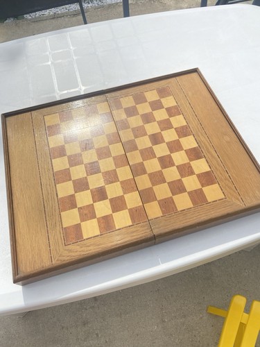 Coffret bois jacquet jeux - bois,