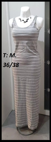 Belle robe longue grise - , et