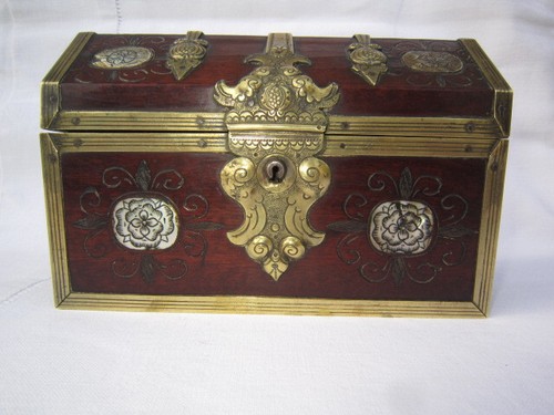 Ancien coffre bois asie - ancien,