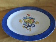 Bernardaud Limoges Large Borghese Porcelain Oval Serving Dish