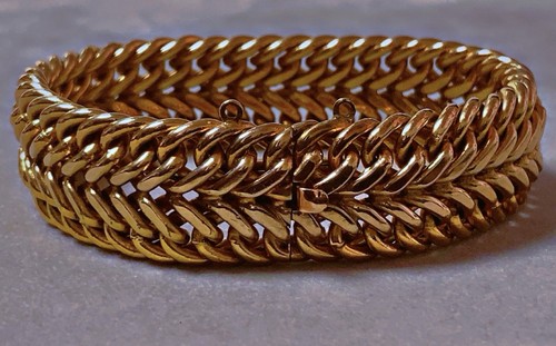 Bracelet plaqué galvanisé - plaqué, or