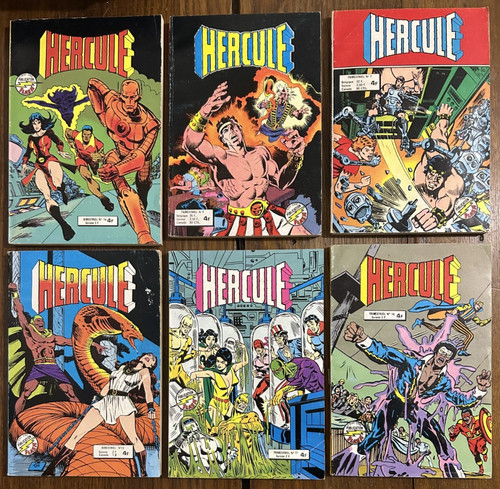Lot hercule petits - hercule, formats