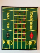 ANCIEN PLATEAU JEU - ROULETTE
