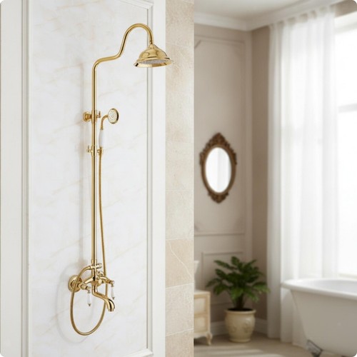 Système douche avec bec - système,