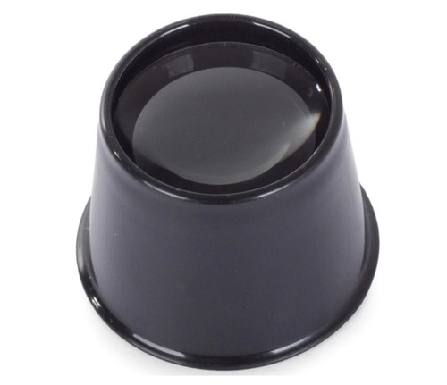 Verre loupe 10x - oculaire, x