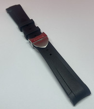 FOR Tudor Black Bay GMT size 22mm Black Rubber Silicone Watch bracelet strap