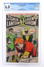 Green Lantern #85 - DC Comics 1971 CGC 6.0 Speedy revealed as a junkie. Anti-dru
