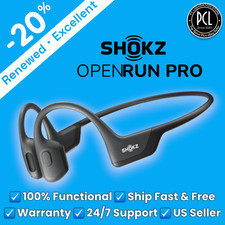✅ Shokz - OpenRun Pro Premium Bone Conduction Open-Ear Sport Headphones・Black ✅