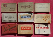  Lot de 9 Carnets de Cartes