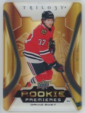 2023-24 UD Trilogy Rookie Premier plexi-glass gold 44/49 David Gust Rookie