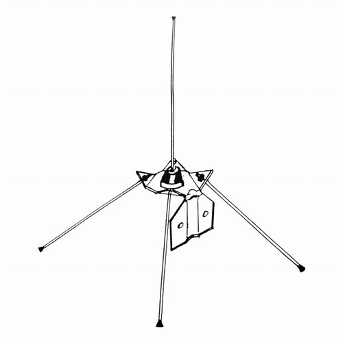Antenne ground plane 108 - ground, fm