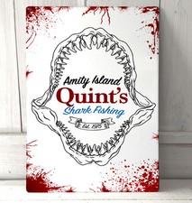 Plaque Métallique A4 De Jaws