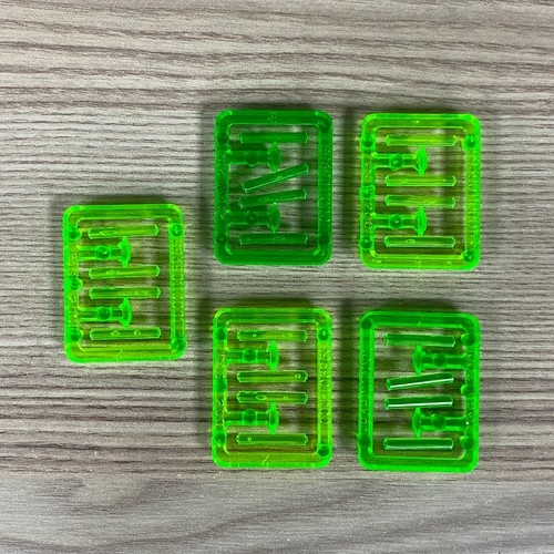 Tiges plastique vert - tiges,