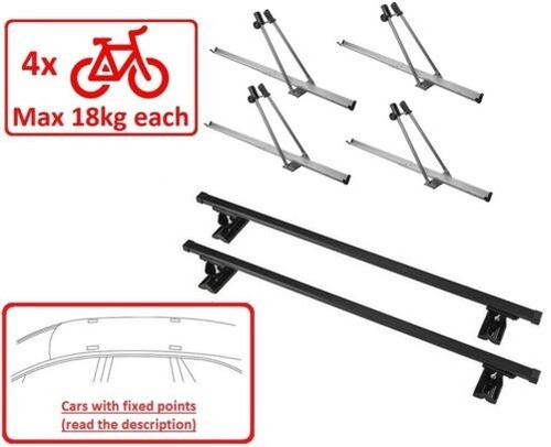 Set toit rack vélo supports - rack,
