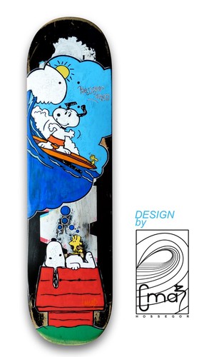 Snoopy original acrylique - -,