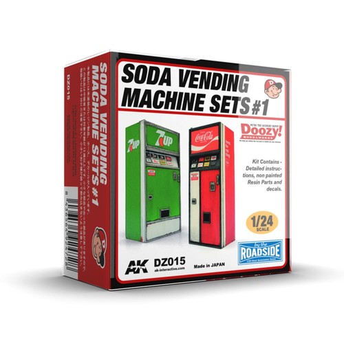 Soda vending machine set - set, 1