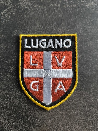Ecusson brode suisse lugano - suisse,