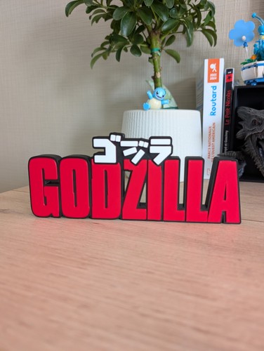 Logo godzilla décoration - logo,