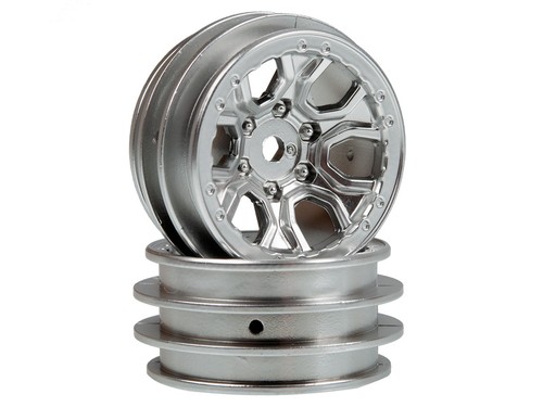 Traxxas jantes chrome satiné - jantes,