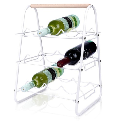 Casier vin métal blanc - casier, à