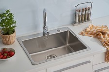 Acier Inox Évier Encastré