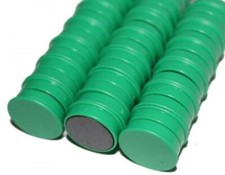 10 Aimant Vert Ø 24 MM