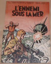 L'EPERVIER BLEU -5-/ L'ennemi sous la mer / EO 1952 / TBE