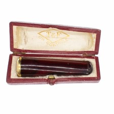 Ancien fume cigare avec bague