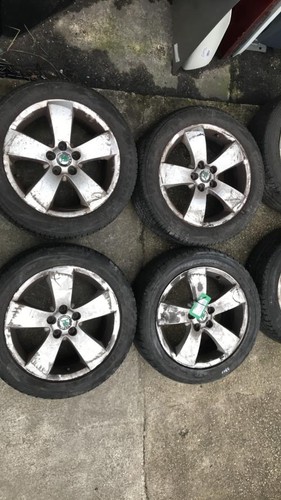 Jeu jantes skoda - 4,
