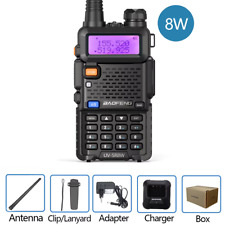 📻UV-5R VHF/UHF FM- 8W Emetteur-Recepteur radio bi directionnelle Talkie walkie