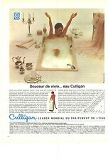 PUBLICITE  1969  CULLIGAN