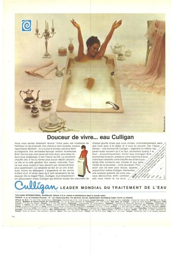 Publicite 1969 culligan - 1969,