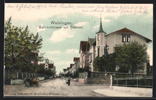 Carte postale waiblingen - carte,
