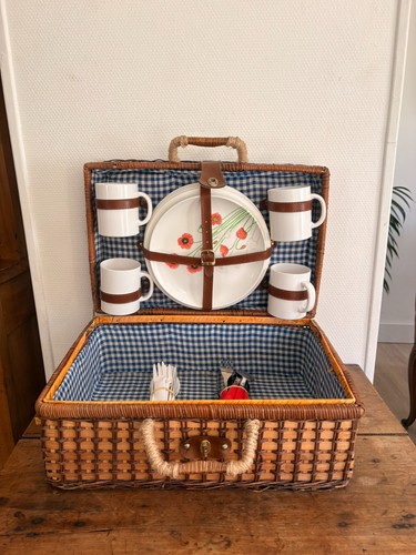 Valise panier pique nique - pique, 4