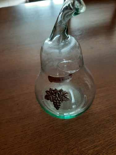 Poire verre photophore - verre,
