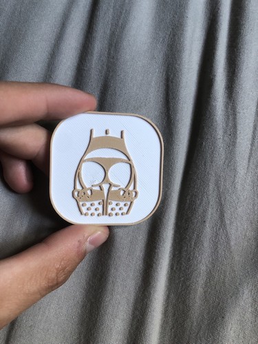 Magnet humoristique imprimé