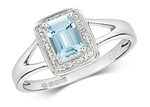 9ct blanc émeraude - or, coupe