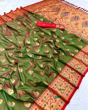 Saree En Soie Pure Paithani