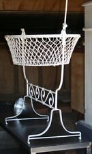 Berceau vintage1900 Métal meuble industriel décoration