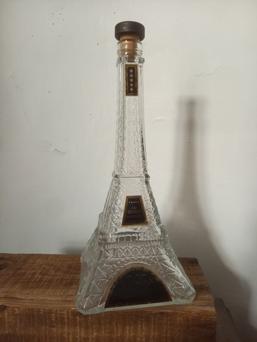 Bouteille verre tour - verre, eiffel