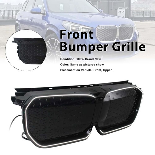 Black chrome front bumper - black,