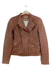 MASSIMO DUTTI Veste en cuir